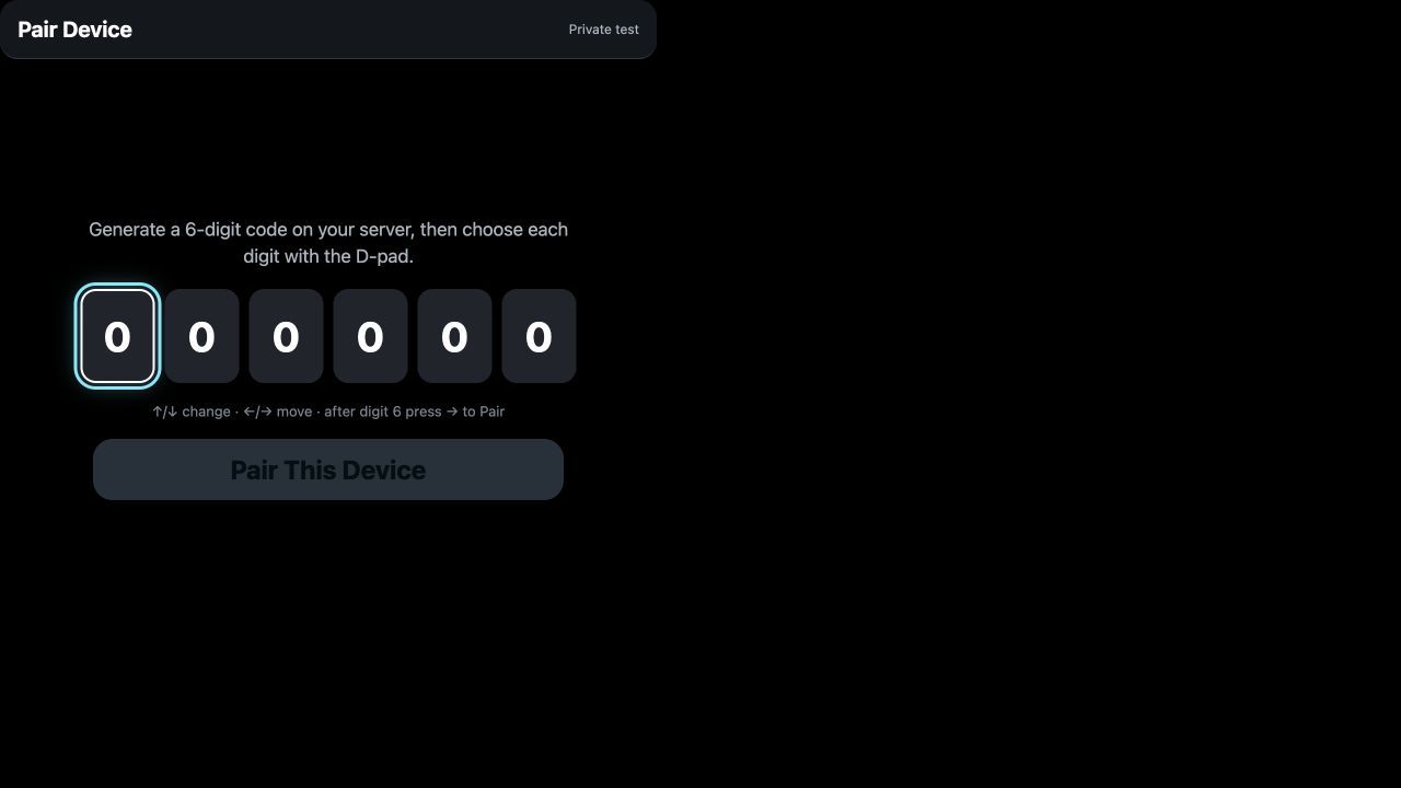 MRBD Voice AI 在眼镜方形显示区域中的设备配对界面